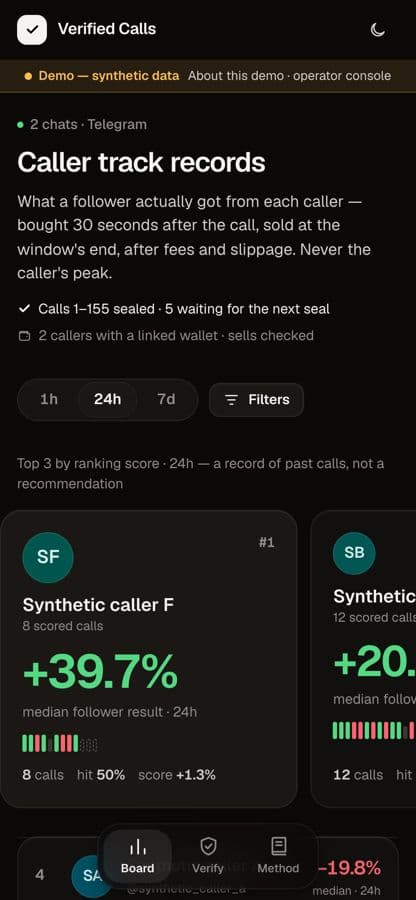 Verified Calls app on a phone